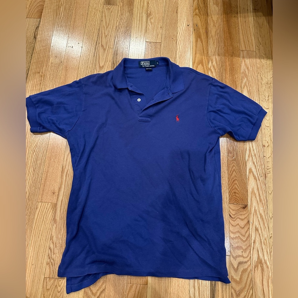 Polo by Ralph Lauren Men's Navy Polo Shirt